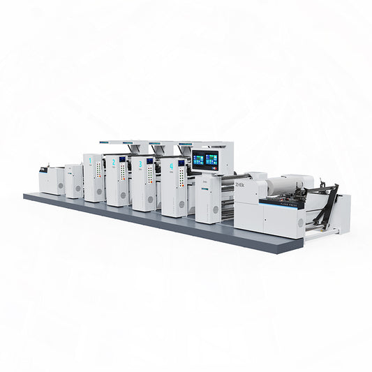 High-speed ZK-GY-1550-3-color flexo printing machine